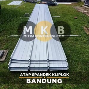 harga atap spandek kliplok Bandung