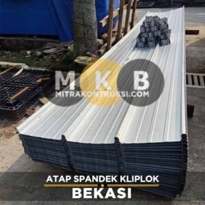 harga spandek kliplok Bekasi