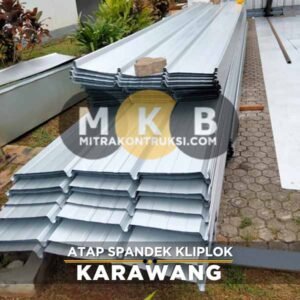 harga atap spandek kliplok Karawang