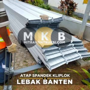 harga spandek kliplok Lebak