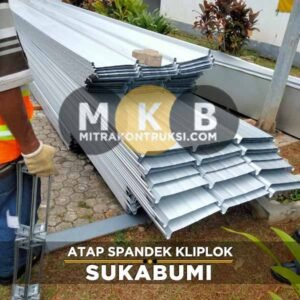 harga atap spandek kliplok Sukabumi