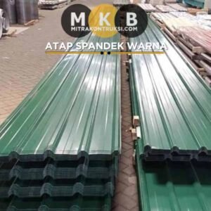harga atap spandek warna hijau