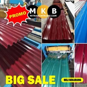 harga atap spandek warna Cibinong