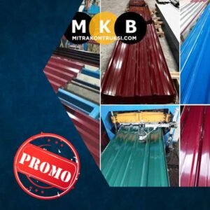 harga atap spandek warna Depok